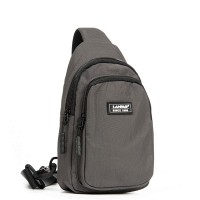 Мужская тканевая сумка-слинг Lanpad 86803 grey мал