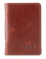 Обложка для документов из кожи HiArt AD-03 Crystal Сognac