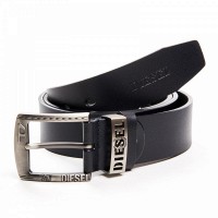 Мужской кожаный ремень DS-30075 blue