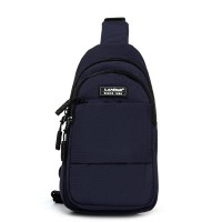 Мужская тканевая сумка-слинг Lanpad A4157 blue бол