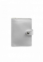 Кожаная обложка для паспорта  3.0 белая BN-OP-3-LIGHT