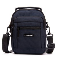 Мужская небольшая сумка через плечо и пояс Lanpad 82065 blue