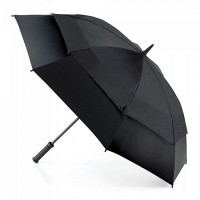 Зонт-гольфер механический Fulton Stormshield S669 - Black (Черный)