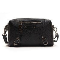 Женский молодежный кожаный клатч ALEX RAI 60072 black