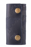 Ключница из кожи HiArt KH-05 Crystal Space 7 wonders of the world