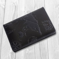 Кожаное портмоне Hi Art 7 wonders of the world РB-02-S19-4013-T002