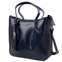 Женская кожаная сумка с косметичкой ETERNO detai2032-6