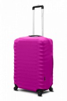 Защитный чехол для чемодана Coverbag неопрен фуксия S