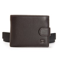 Мужской кожаный кошелек BE BRETTON M3603 brown