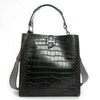 Женская кожаная сумка через плечо ALEX RAI 9701 black