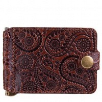 Зажим для купюр Hi Art «Buta Art» MC-01 Crystal Сognac