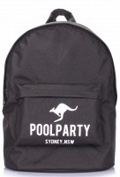 Молодежный текстильный рюкзак POOLPARTY black