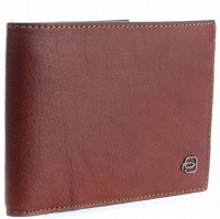 Кожаный кошелек Piquadro Black Square (B3) PU257B3R_CU