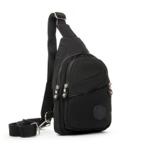 Женская тканевая сумка-слинг Jielshi 0879 black