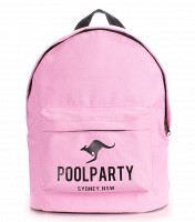 Женский текстильный рюкзак POOLPARTY backpack-oxford-rose