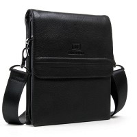 Мужская кожаная сумка через плечо BRETTON 5416-4 black