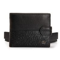 Мужской кожаный кошелек BE BRETTON 308L black mix
