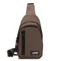 Мужская тканевая сумка-слинг Lanpad 20829 khaki мал