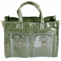Женская зеленая сумка TRAUM 7219-64