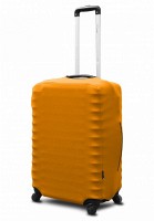 Защитный чехол для чемодана желтый Coverbag неопрен S