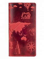 Кожаное портмоне Hi Art Let's Go Travel WP-05-S18-1440-T002