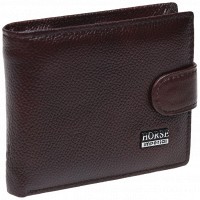 Мужской коричневый кожаный кошелёк Horse Imperial K1023-brown