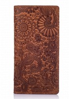 Кожаный бумажник Hi Art Mehendi Art WP-02-S17-1340-T005