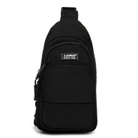 Мужская тканевая сумка-слинг Lanpad A4157 black бол