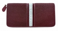 Кошелек из натуральной кожи крокодила  Ekzotic Leather stw30_6