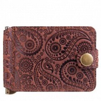 Зажим для купюр Hi Art «Buta Art» MC-01 Shabby Сognac
