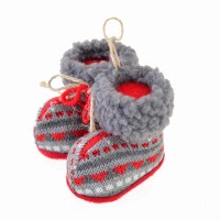 Новогодняя подвеска Yes! Fun Сапожки рождественские, h-7 см 973465