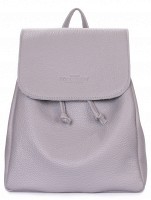 Кожаный рюкзак POOLPARTY Paris grey