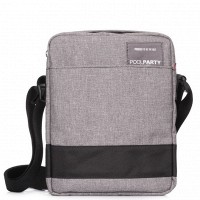 Мужская сумка через плечо POOLPARTY grey