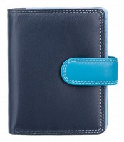 Женское кожаное портмоне Visconti rb40 blue m