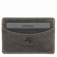 Мужская визитница Visconti Slim VSL-25 OIL BRN c защитой RFID