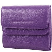 Женский кожаный кошелек SMITH CANOVA FUL-28611-purple