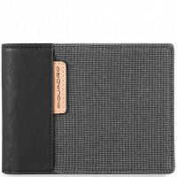 Кошелек из кожи и текстиля Piquadro BLADE/Grey PU1241BL_GR