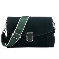 Женская замшевая сумка ALEX RAI 93055 green