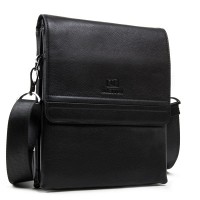 Мужская кожаная сумка через плечо BRETTON 5416-3 black