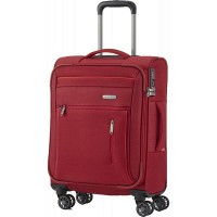 Чемодан на 4 колесах красный Travelite Capri