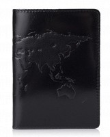 Обложка-органайзер для документов из кожи HiArt World Map PC-03-C19-4006-T001
