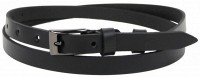 Женский узкий кожаный ремень Skipper 1483-15