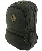 Черный мужской рюкзак TRAUM 7030-35