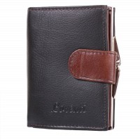 Женский кошелек из натуральной кожи LORENTI dnklt-01-bcf-brown