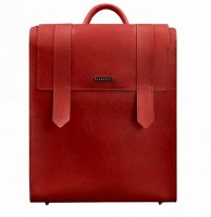 Женский кожаный рюкзак BlankNote Blackwood красный BN-BAG-29-BW-RED