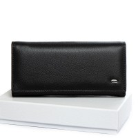 Женский кожаный кошелек Classik DR. BOND W502-2 black