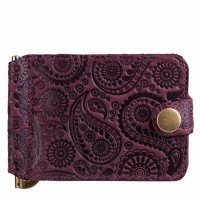 Зажим для купюр Hi Art «Buta Art» MC-01 Shabby Plum