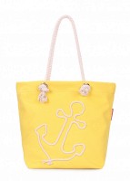 Летняя тканевая сумка POOLPARTY anchor-oxford-yellow