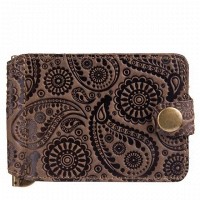 Зажим для купюр Hi Art «Buta Art» MC-01 Shabby Olive