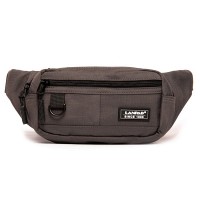 Мужская сумка на пояс Lanpad 19006 grey